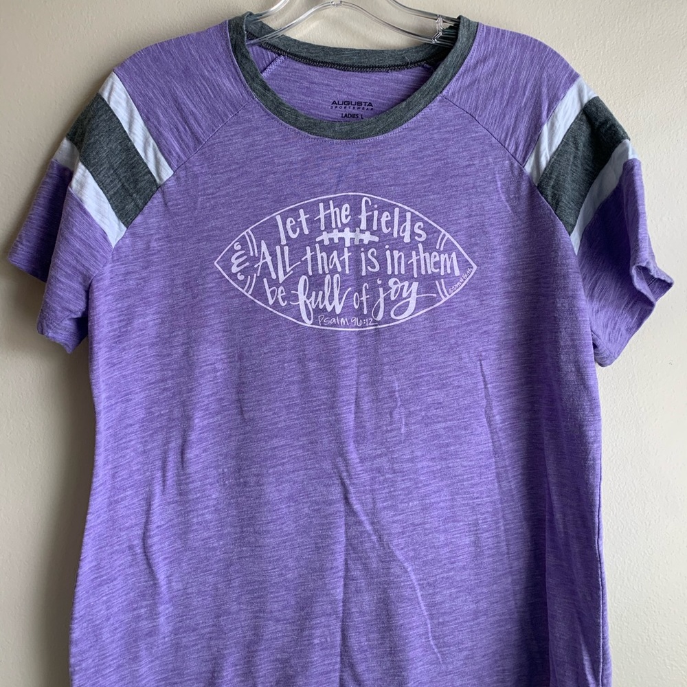 Football graphic tee